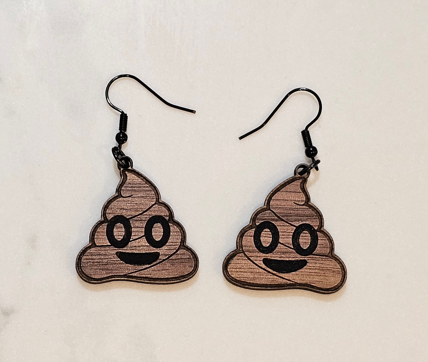 Chocolate Ice-cream Earrings.