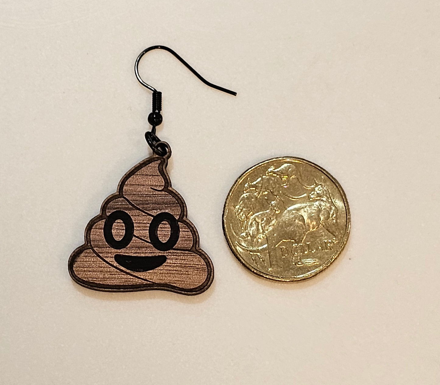 Chocolate Ice-cream Earrings.