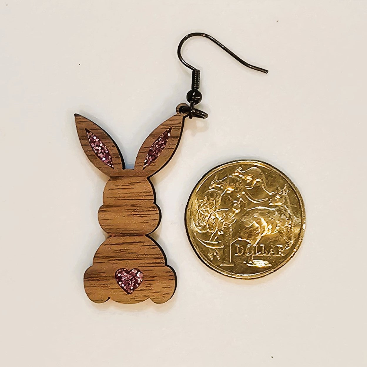 Easter Bunny Inlay Earrings
