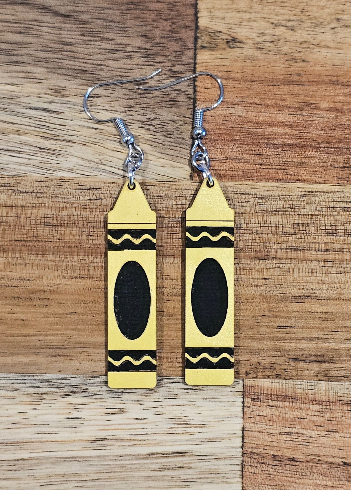 Crayon Earrings β Perfect for Book Week!
