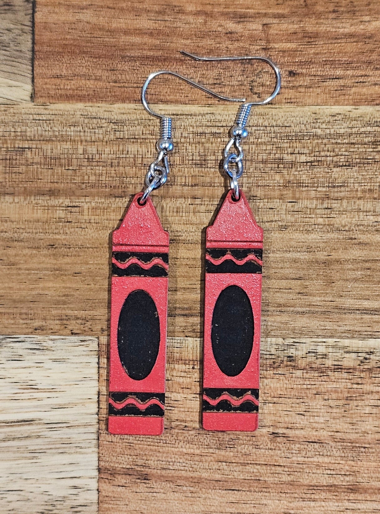 Crayon Earrings β Perfect for Book Week!