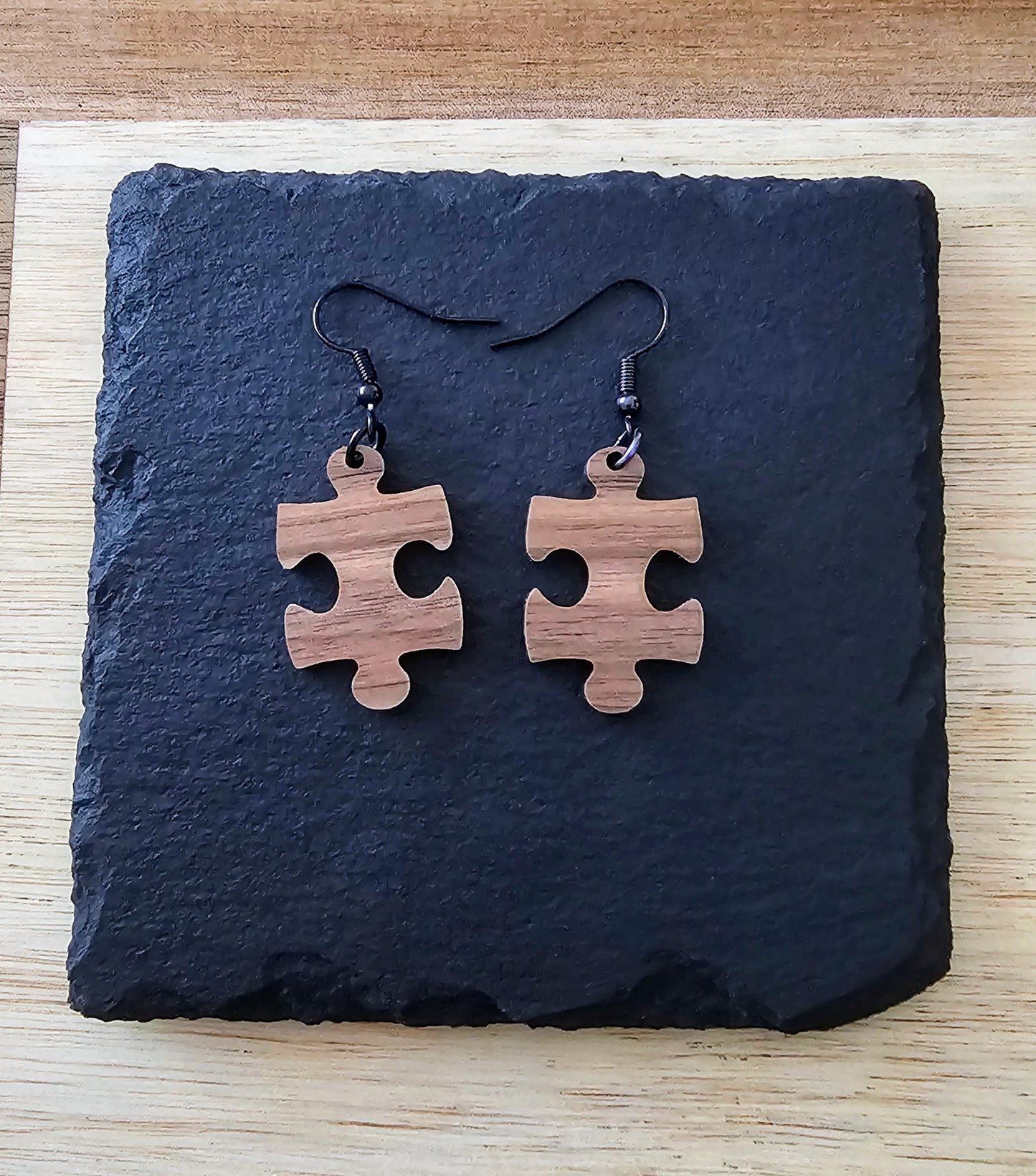 Puzzle Piece Earrings Small 30mm