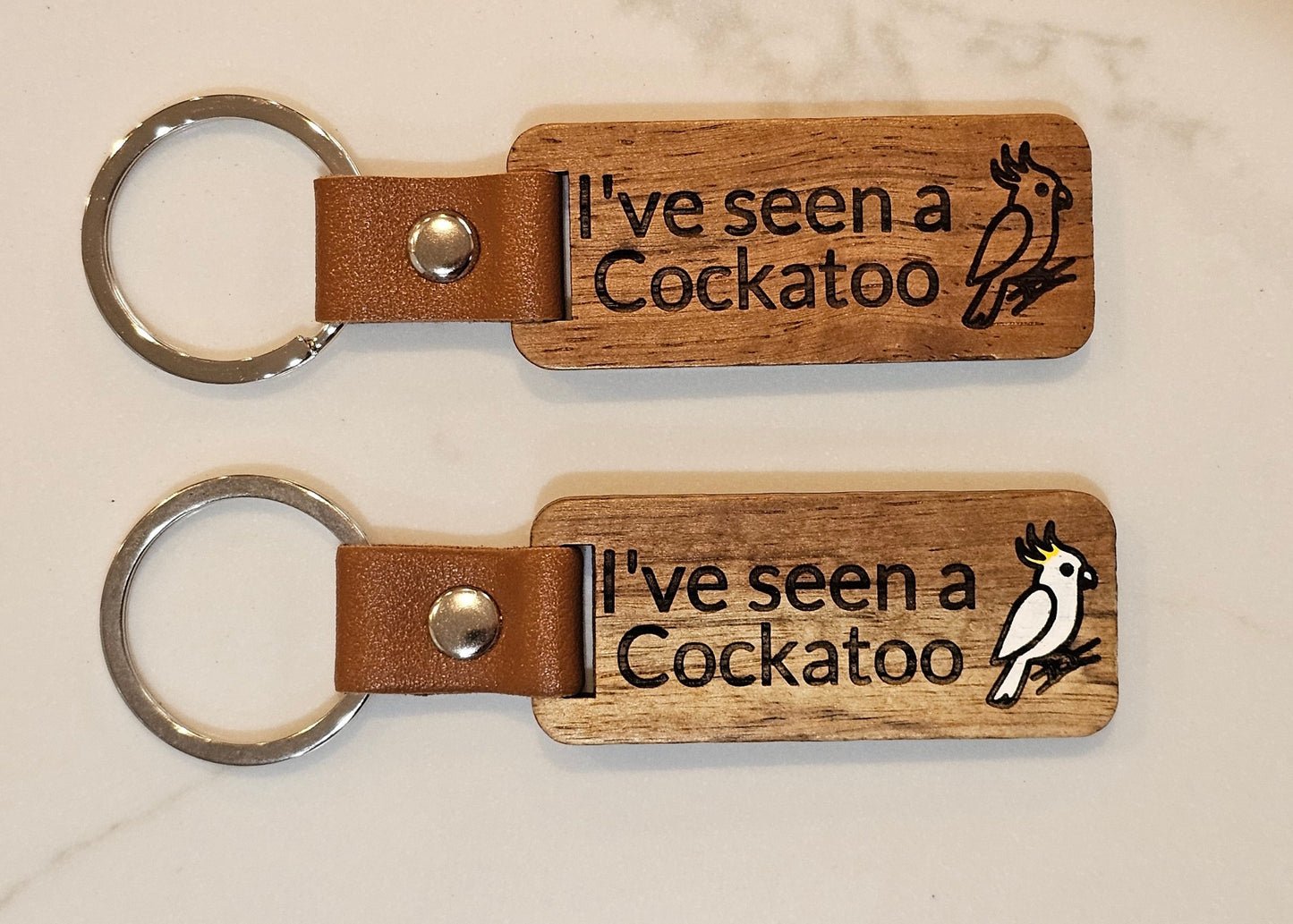 I’ve seen a Cockatoo Keyring