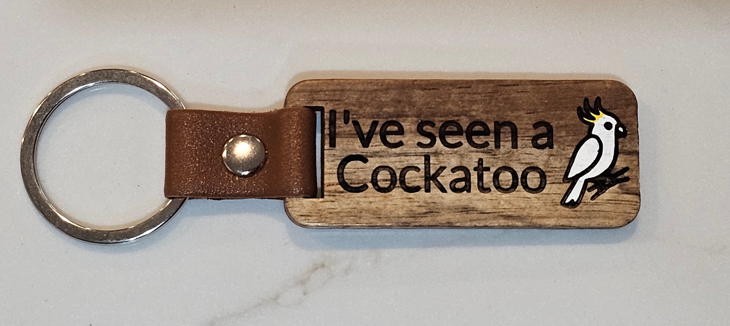 I’ve seen a Cockatoo Keyring