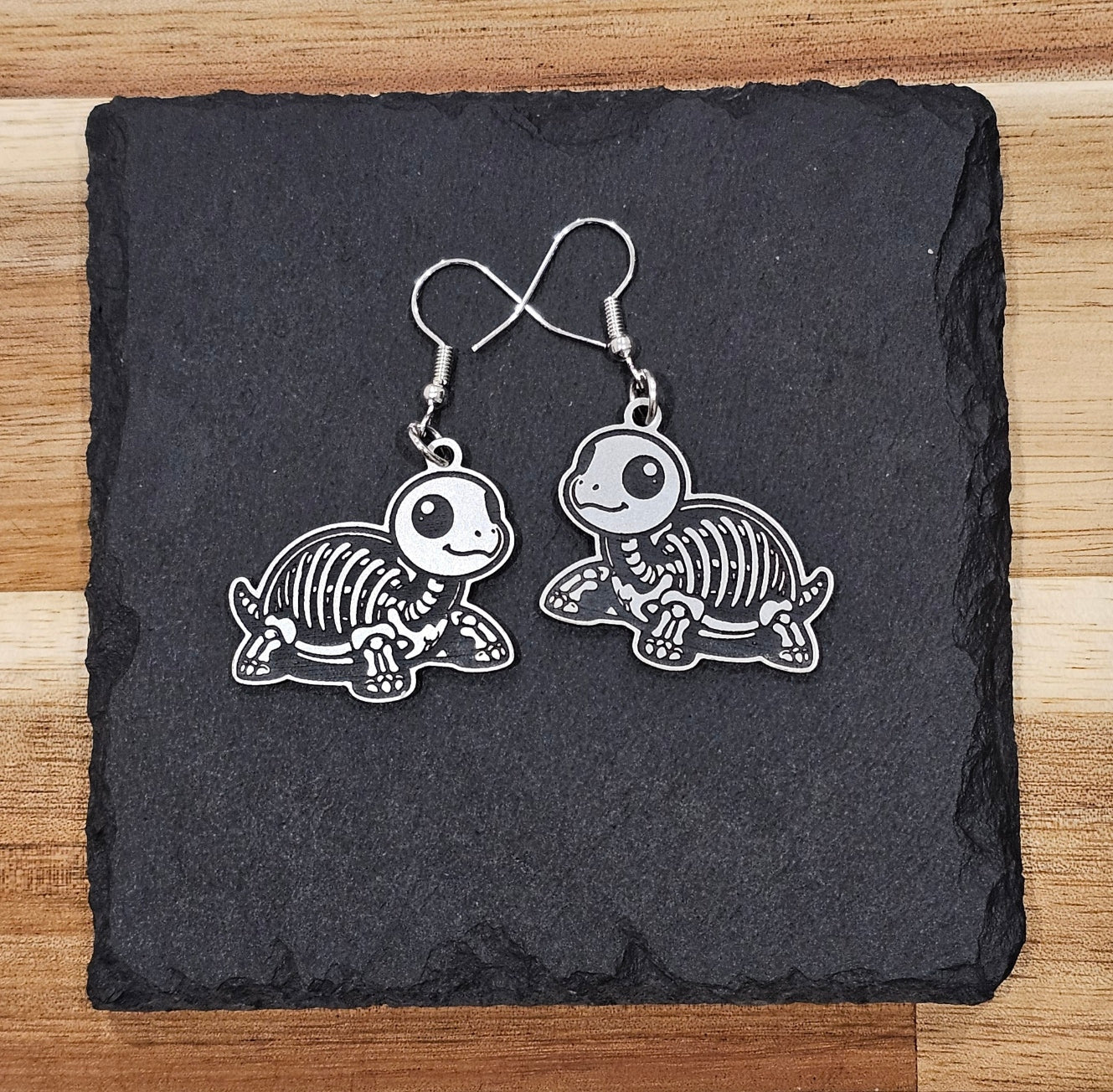 Animal Skeleton Halloween Earrings