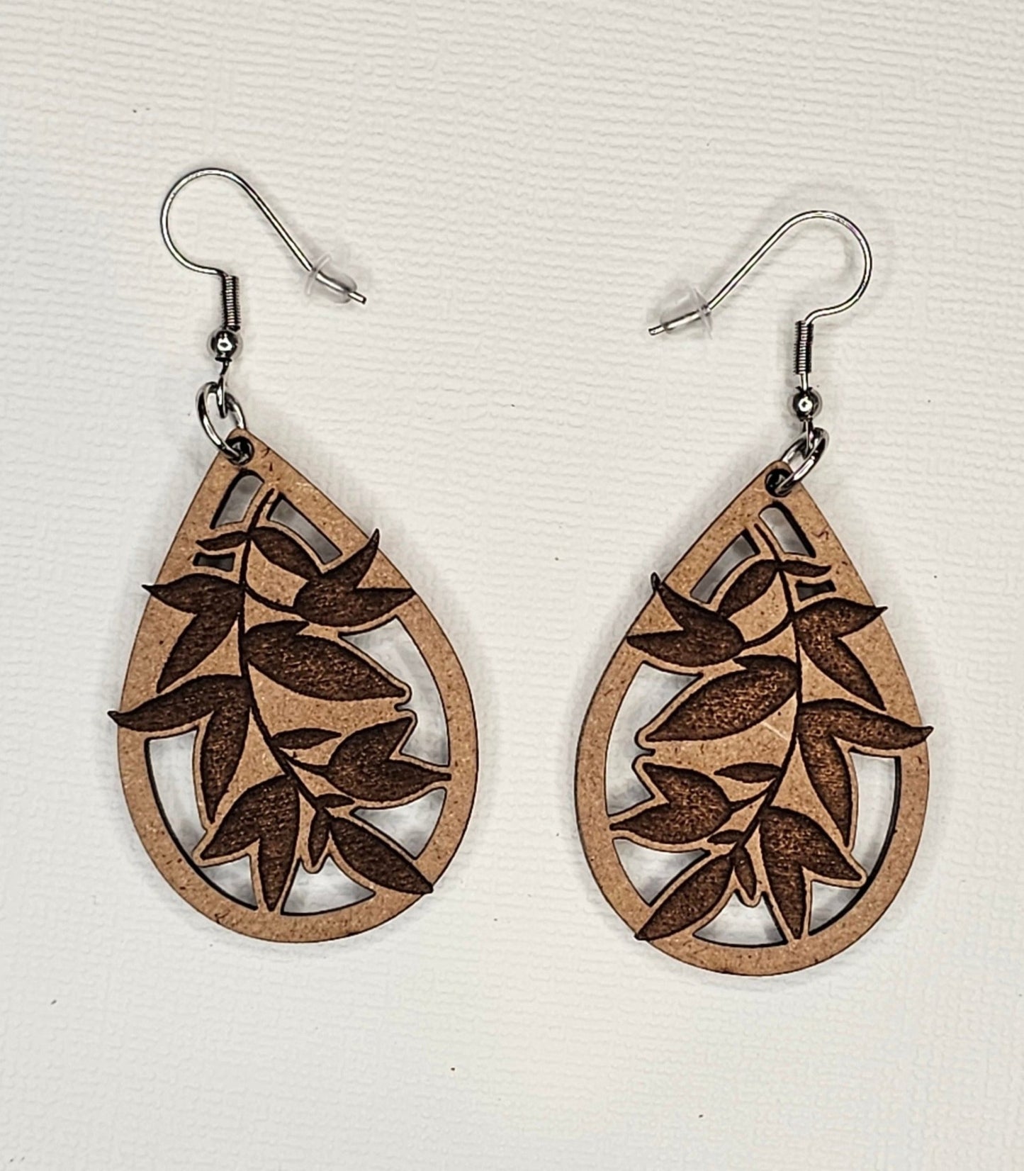 Be Leaf in Yourself. Earrings. Free Shipping. - Star Squiggle Hash