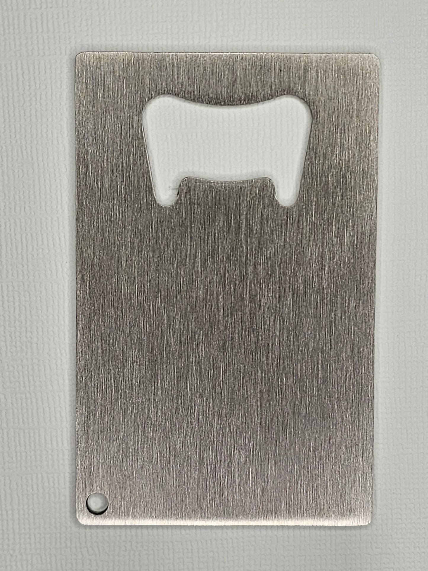 Best Dad Ever Bottle Opener. Stainless Steel. - Star Squiggle Hash