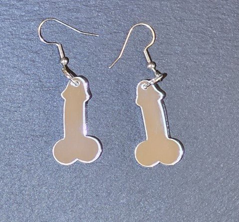Classy Dangle Berries. Gold and Silver - Star Squiggle Hash