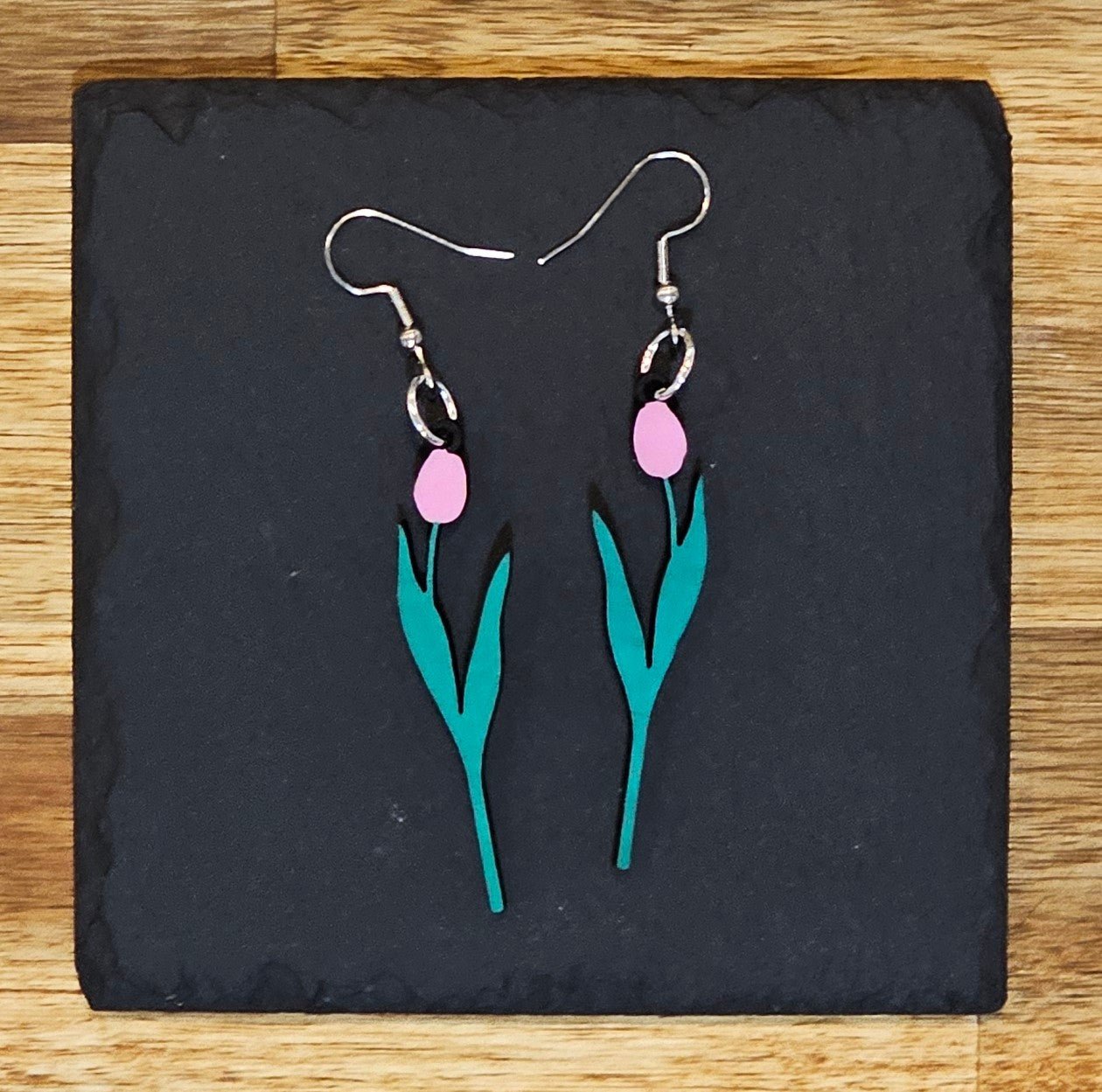 Floriade Inspired Tulip Earrings. - Star Squiggle Hash