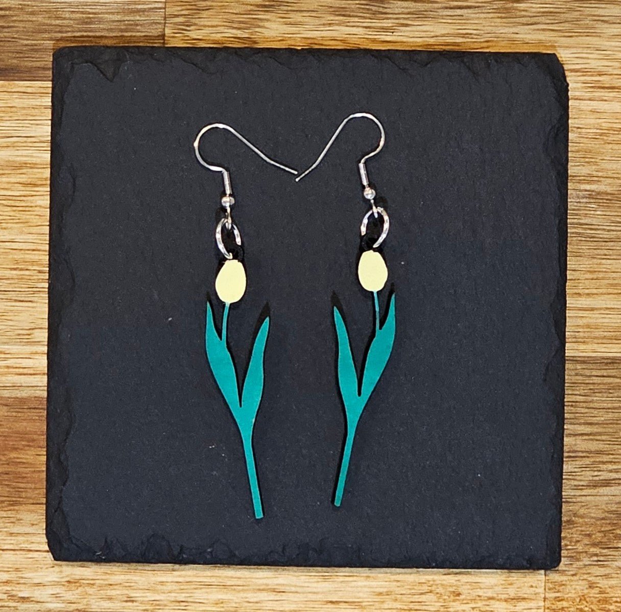Floriade Inspired Tulip Earrings. - Star Squiggle Hash