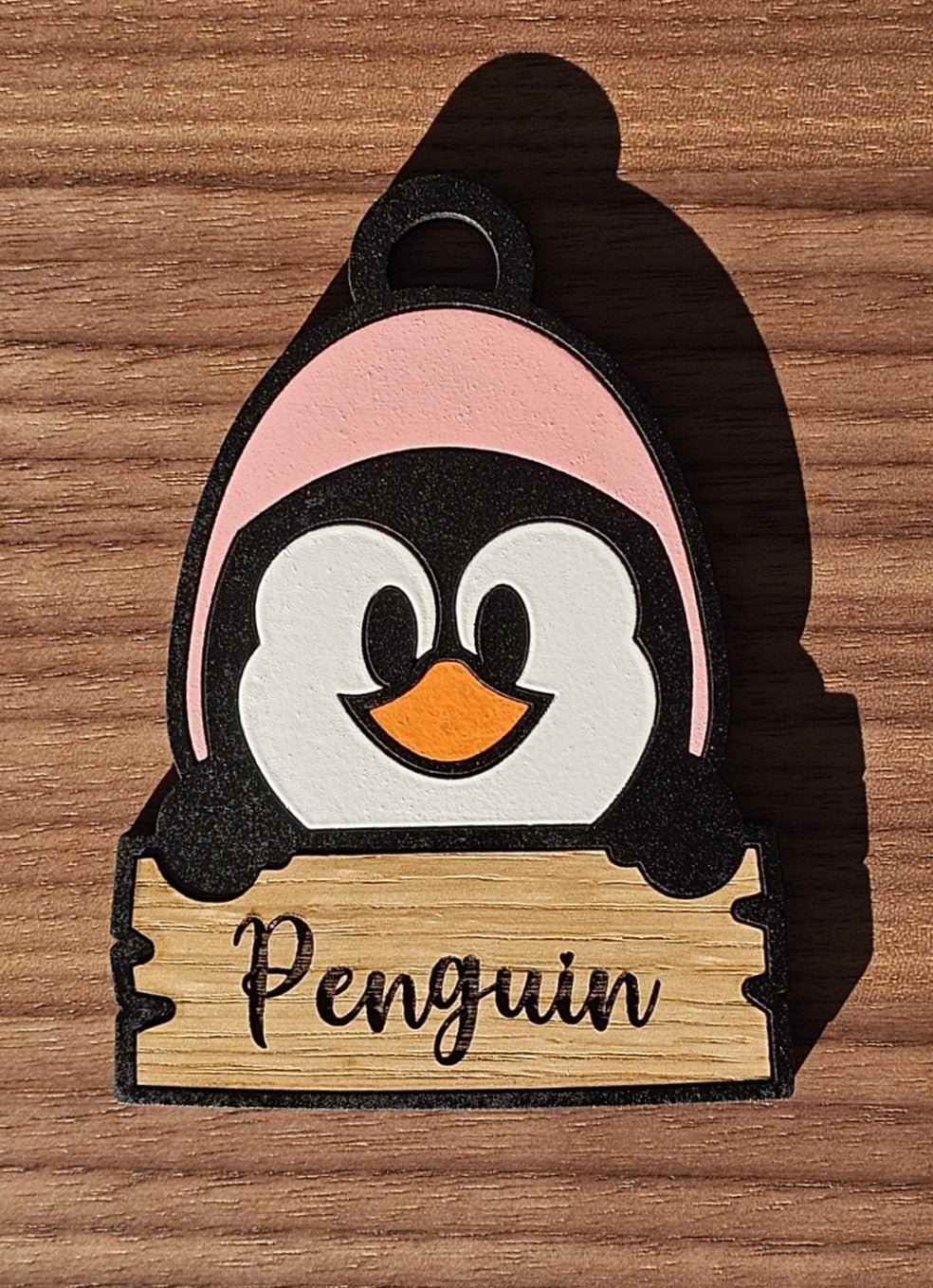 Personalised Christmas Ornament - Star Squiggle Hash