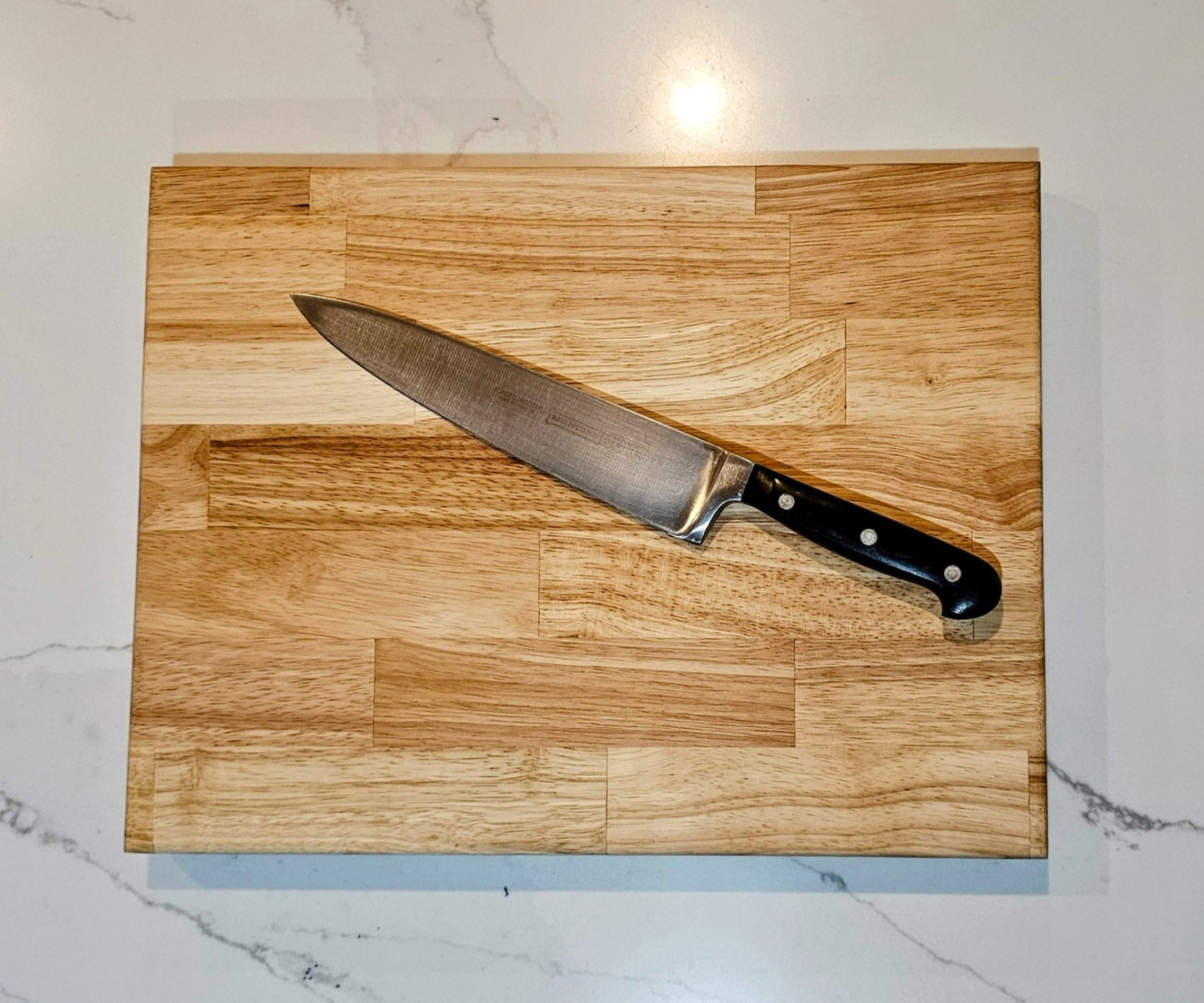 Premium Hardwood Chopping Board – Custom Laser Engraved - Star Squiggle Hash