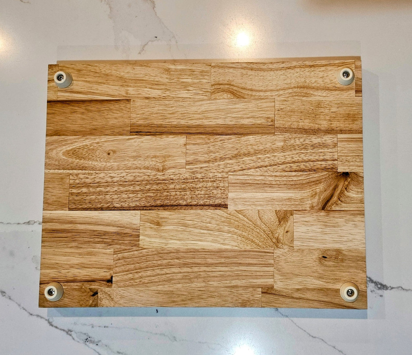 Premium Hardwood Chopping Board – Custom Laser Engraved - Star Squiggle Hash