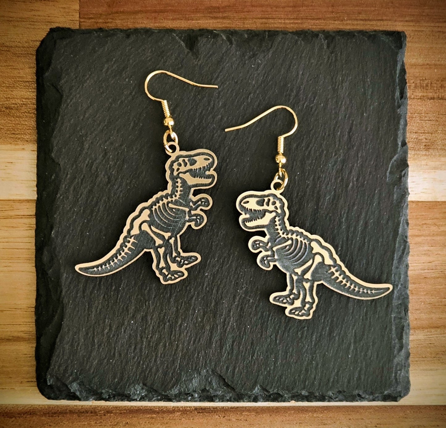 Animal Skeleton Halloween Earrings