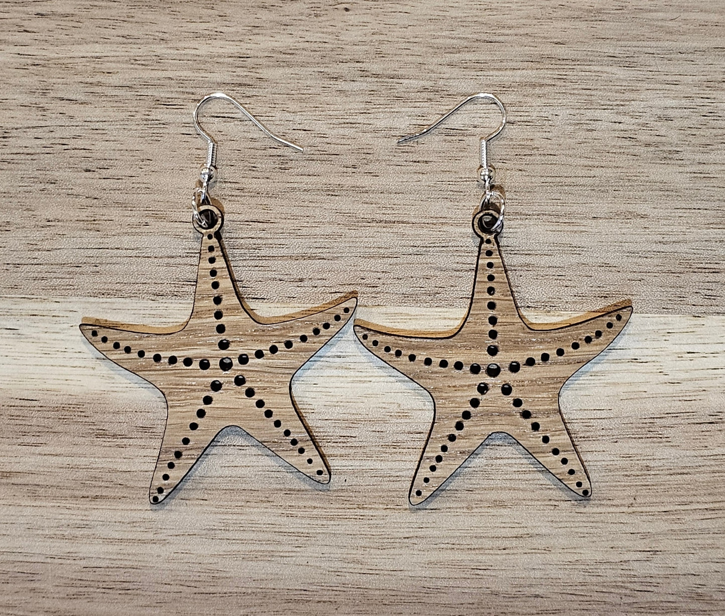 Large Starfish Earrings