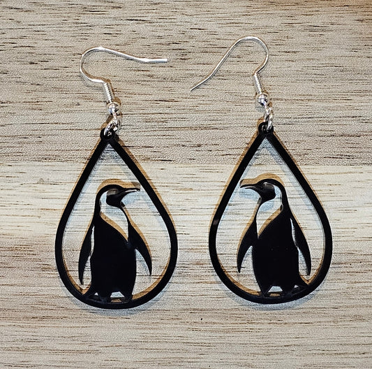 Penguin Earrings