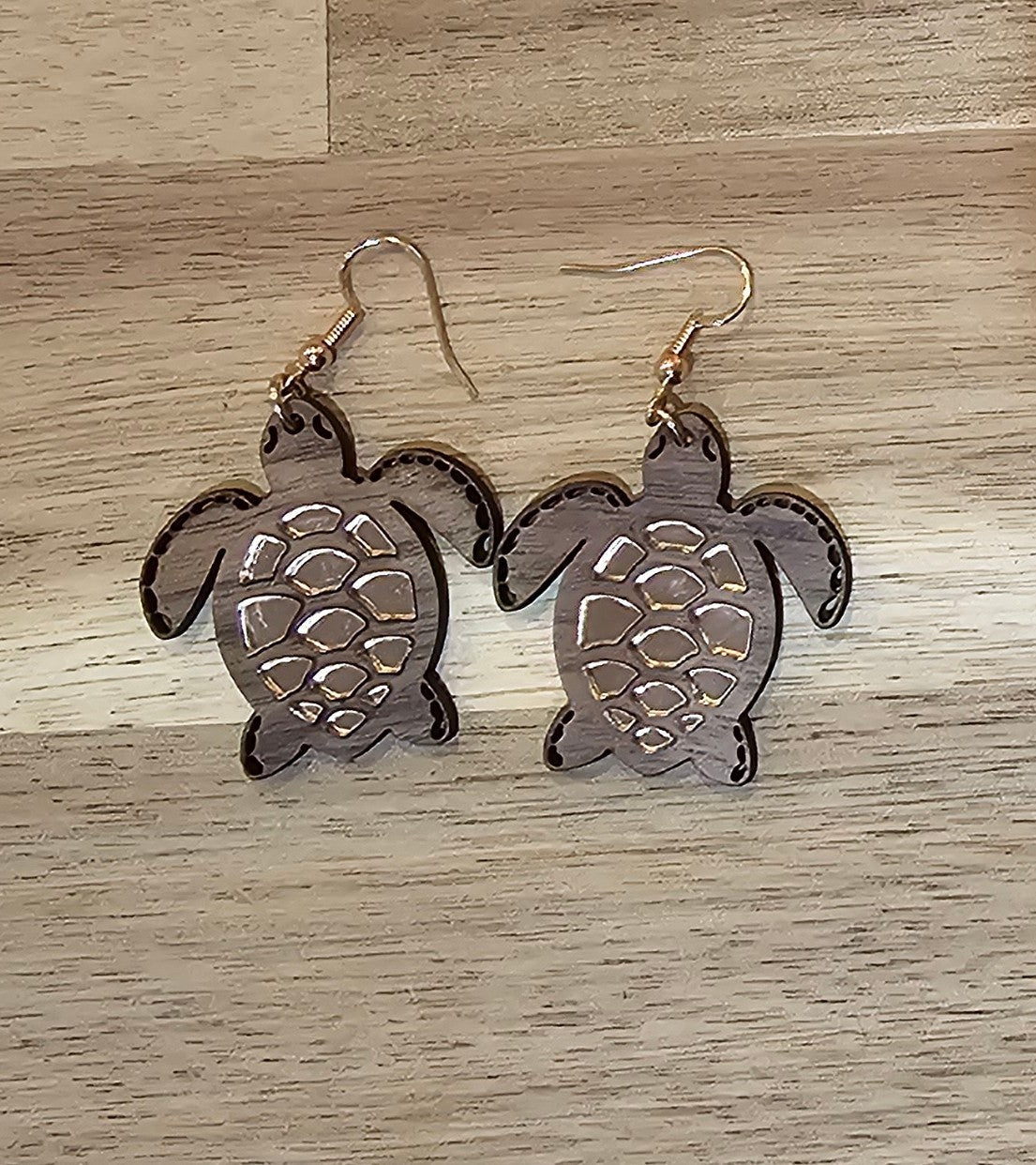 Turtle Shell Inlay Sea Turtle Inlay Shell Earrings | Handmade Coastal Jewellery Australia ...