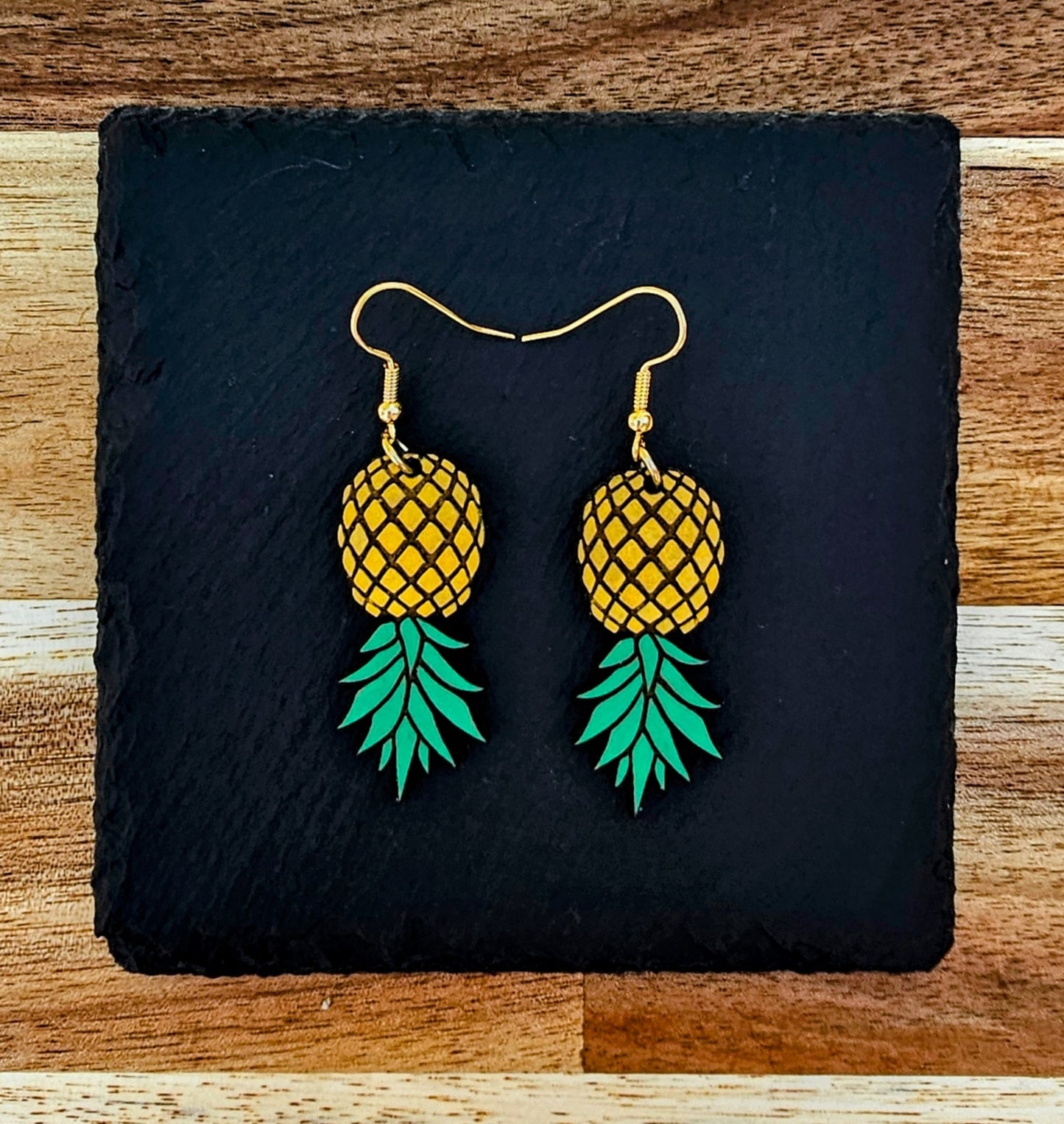 Upside Down Pineapple Earring