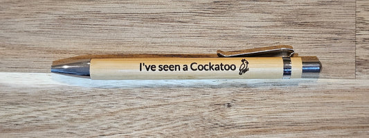 I’ve seen a Cockatoo Bamboo Pen