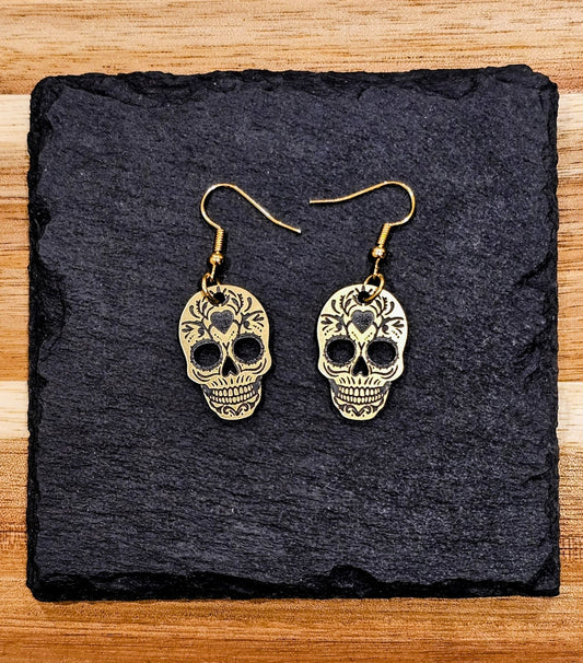 Halloween Skull Earrings