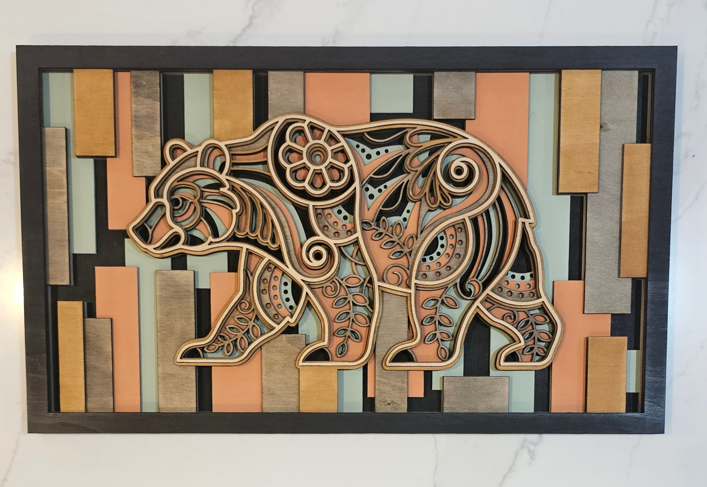 Multi-Layered Statement Wall Art