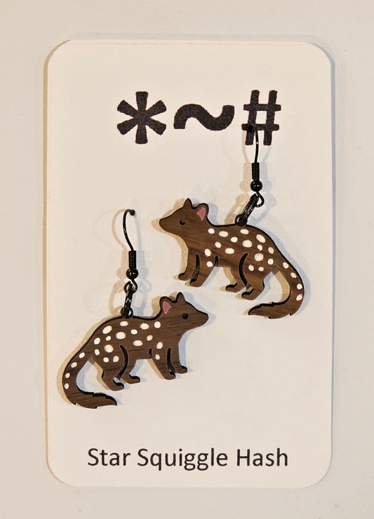 Spotted Quoll Earrings