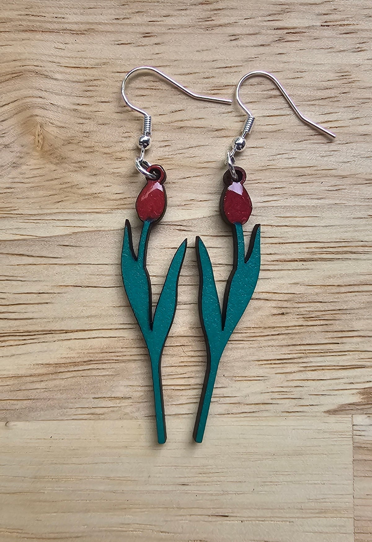 Tulip Earrings.
