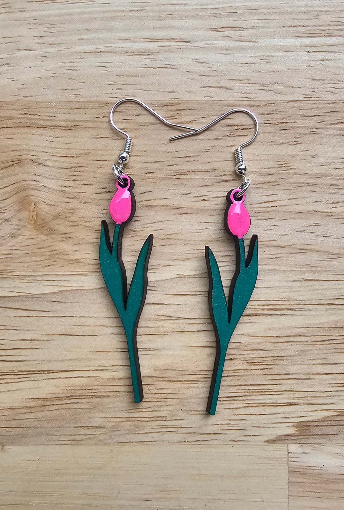 Tulip Earrings.