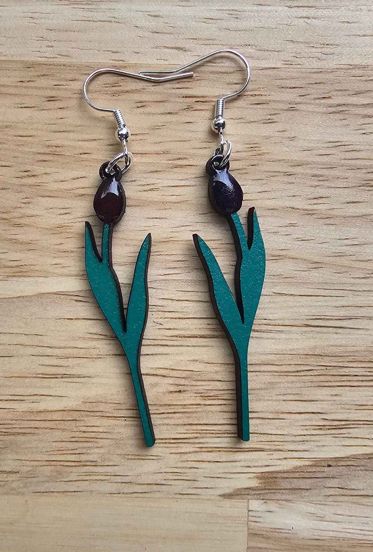 Tulip Earrings.