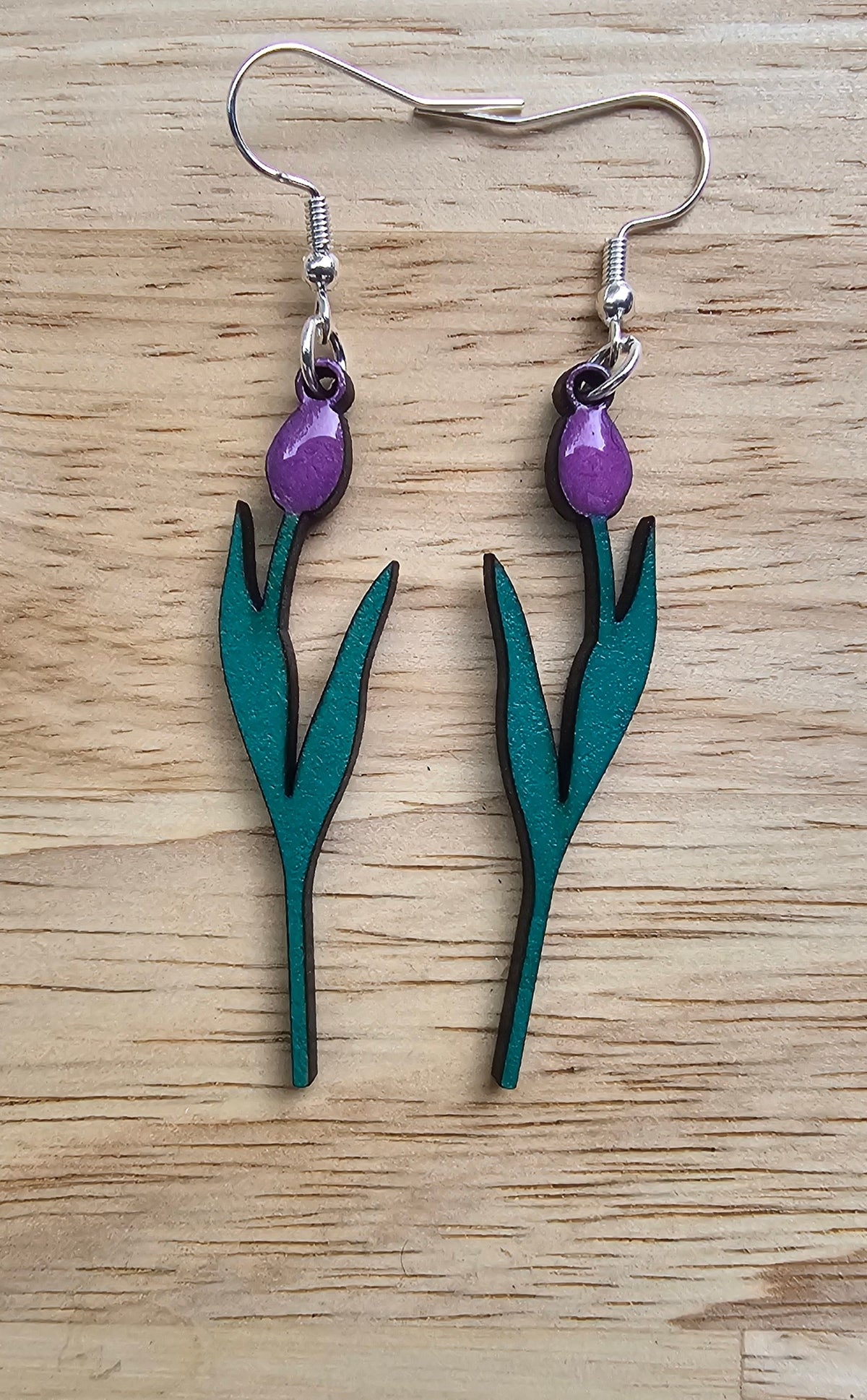 Tulip Earrings.