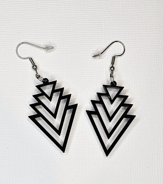 Getting Ziggy (Zag) with it earrings - Star Squiggle Hash