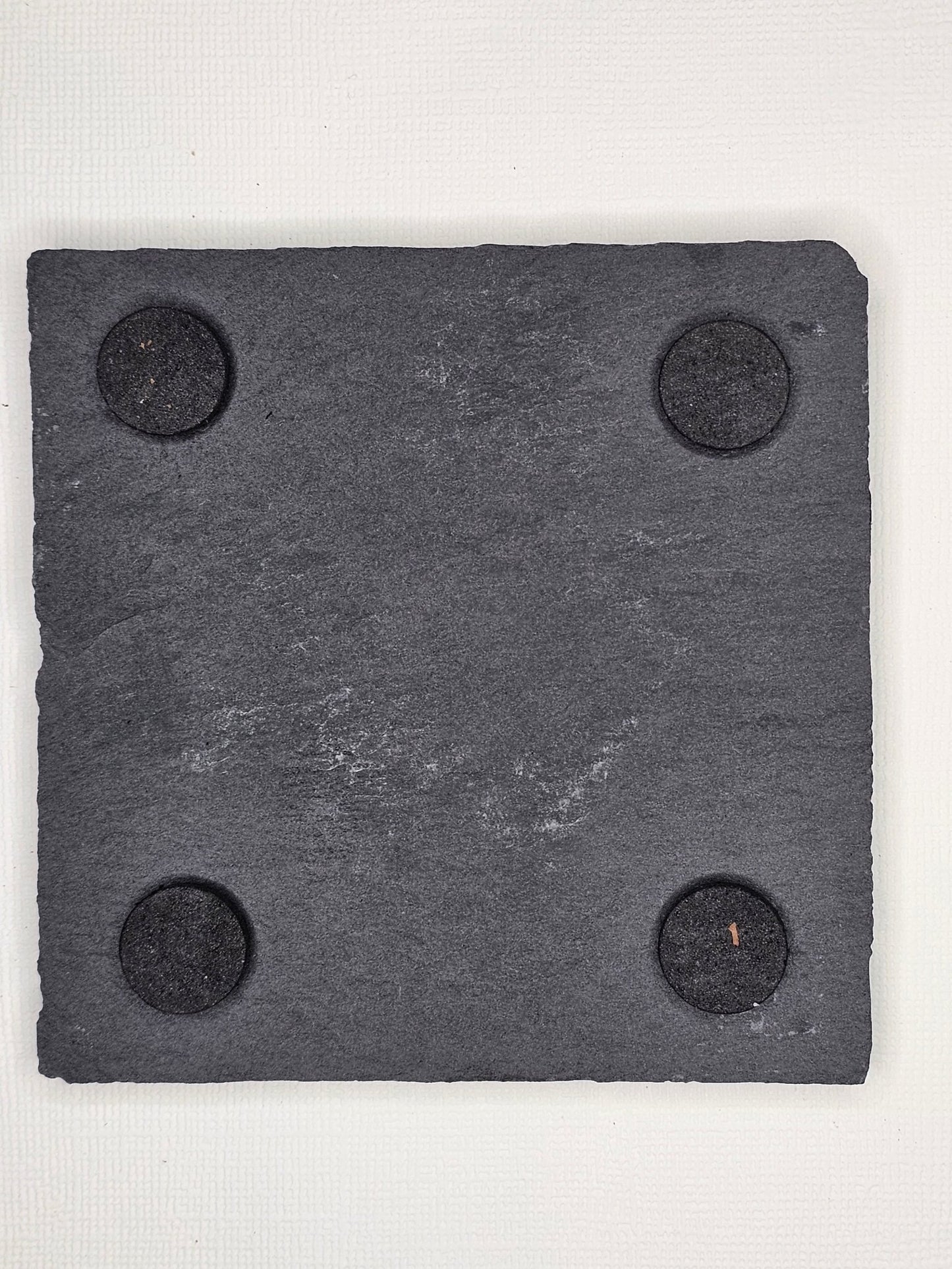 Slate Coaster. Square - Star Squiggle Hash