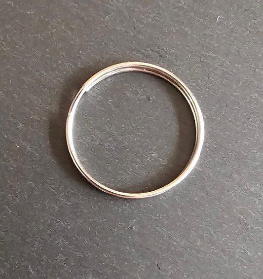 Split Ring for Dog Tags - Star Squiggle Hash